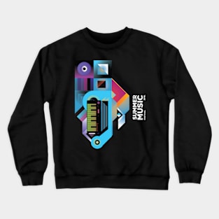 Summer Music Festival Crewneck Sweatshirt